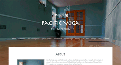 Desktop Screenshot of pacificyogaphilly.com